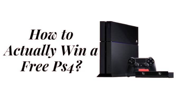 Win a Free PS4