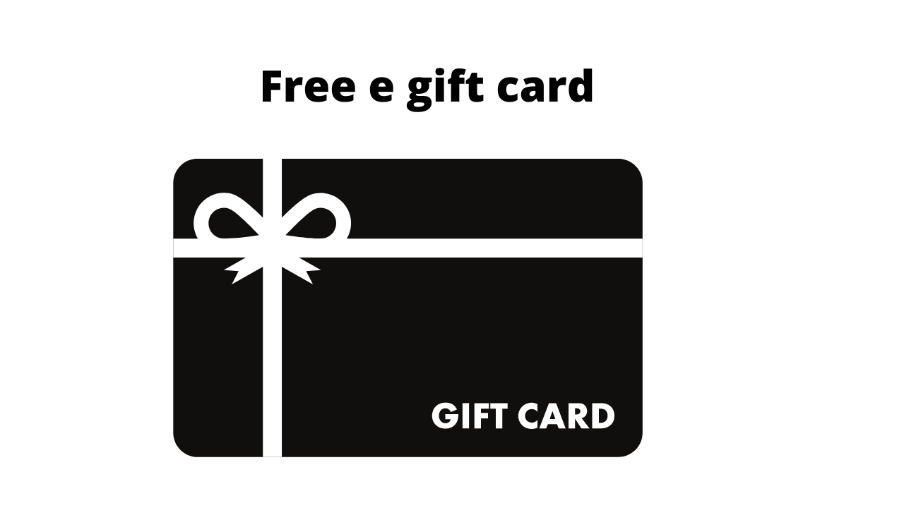 free egift cards