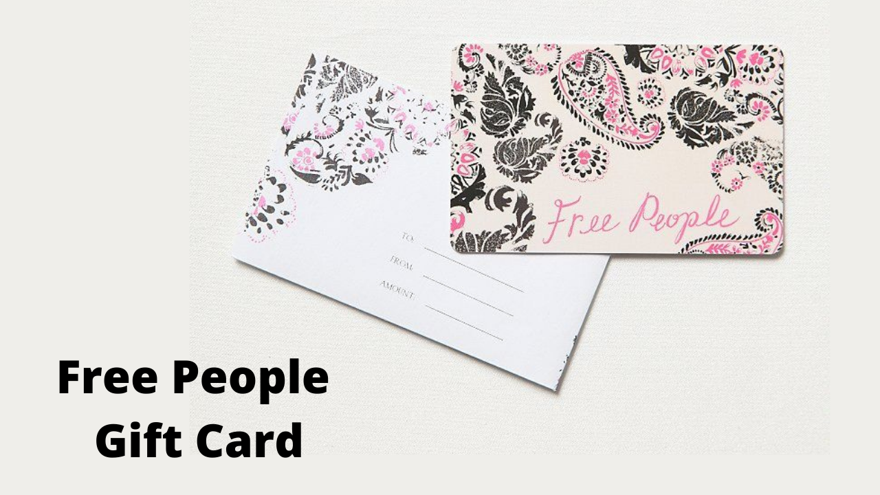 Free People gift card