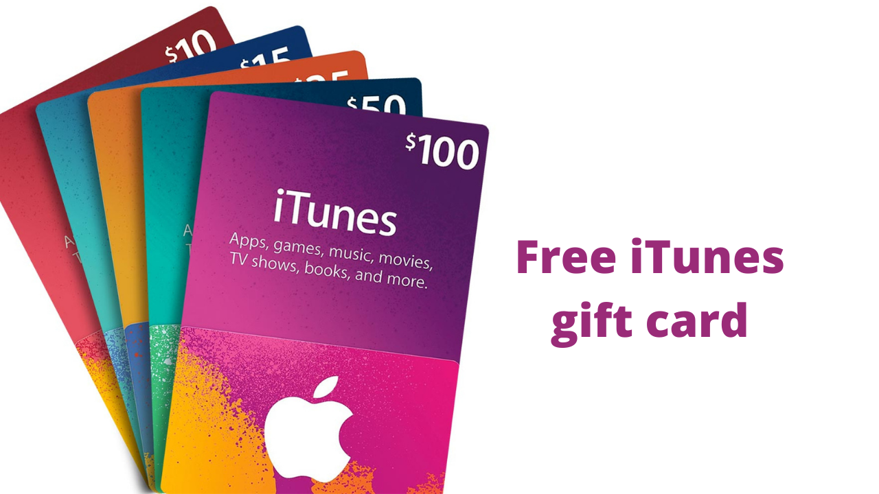 free itunes gift card