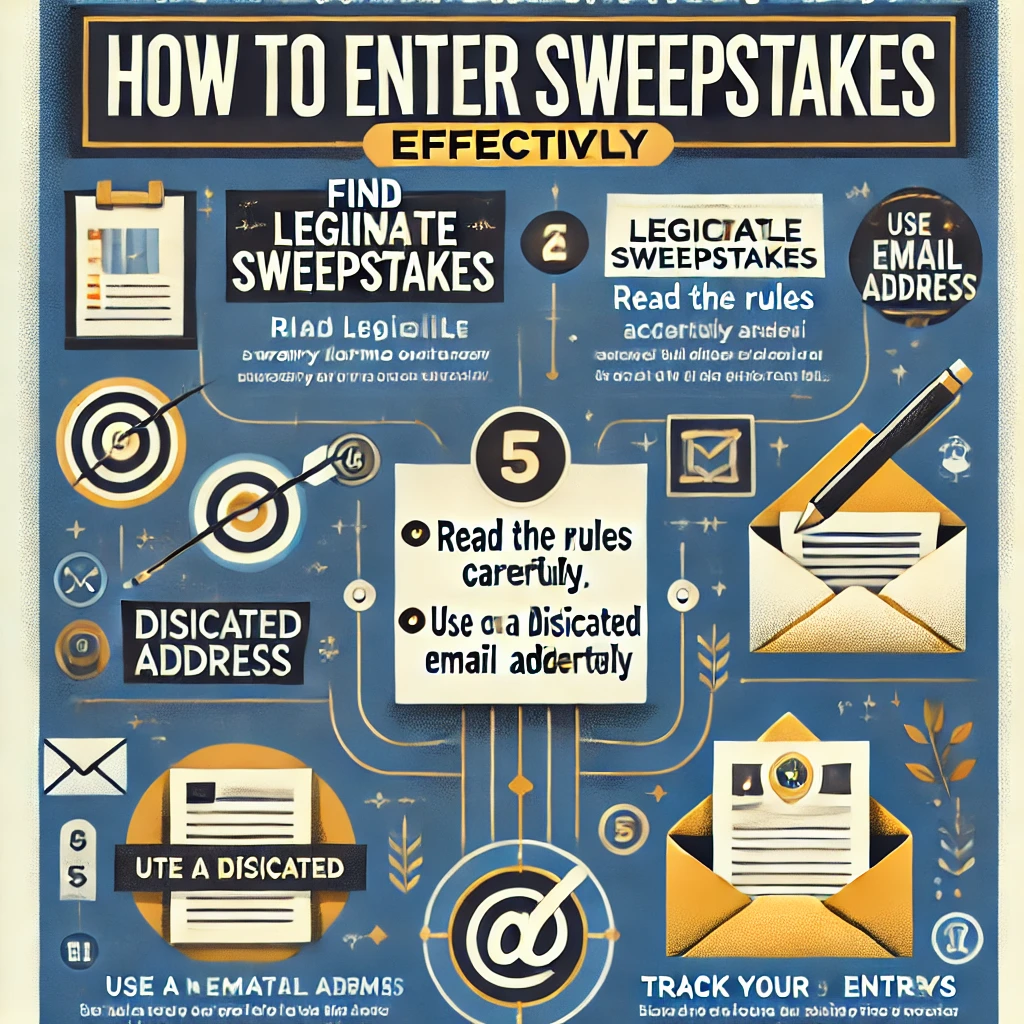 How to Enter Sweepstakes