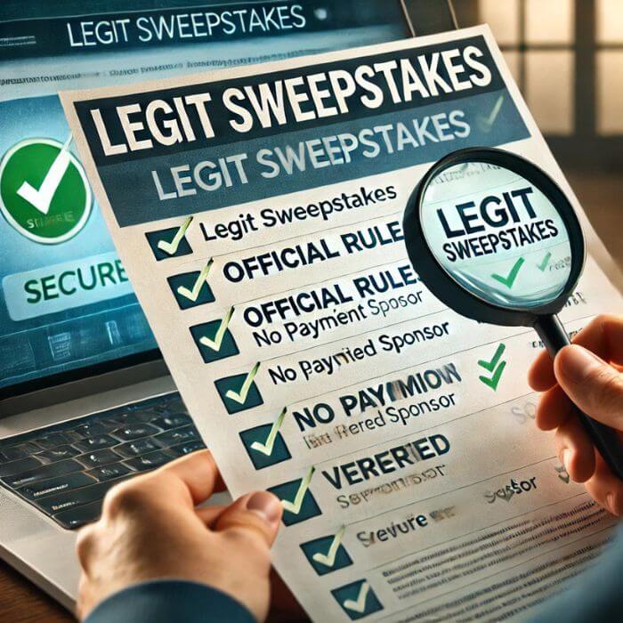 How to Verify the Legitimacy of a Sweepstakes