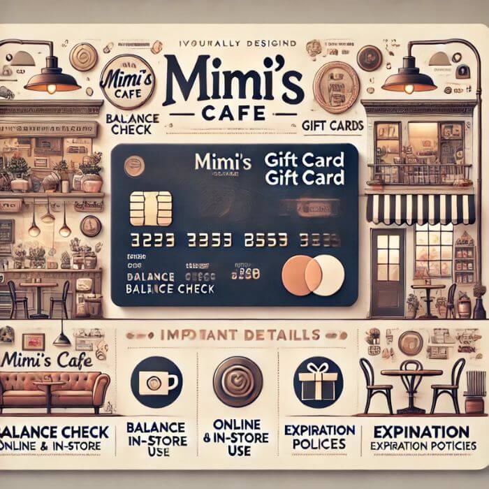 Important information about Mimis Cafe gift cards