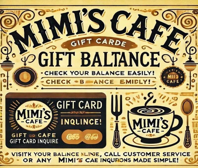 Mimis Cafe Gift Card Balance