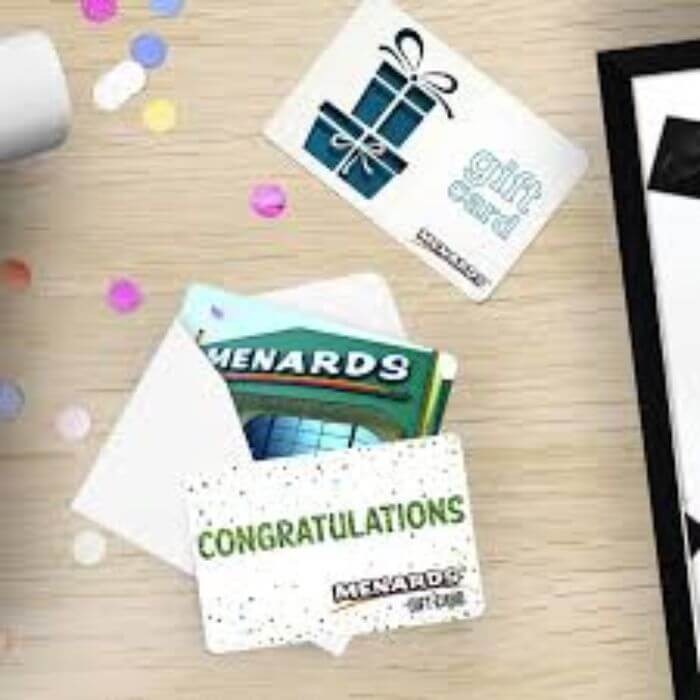 Using Menards eGift Card at Menards